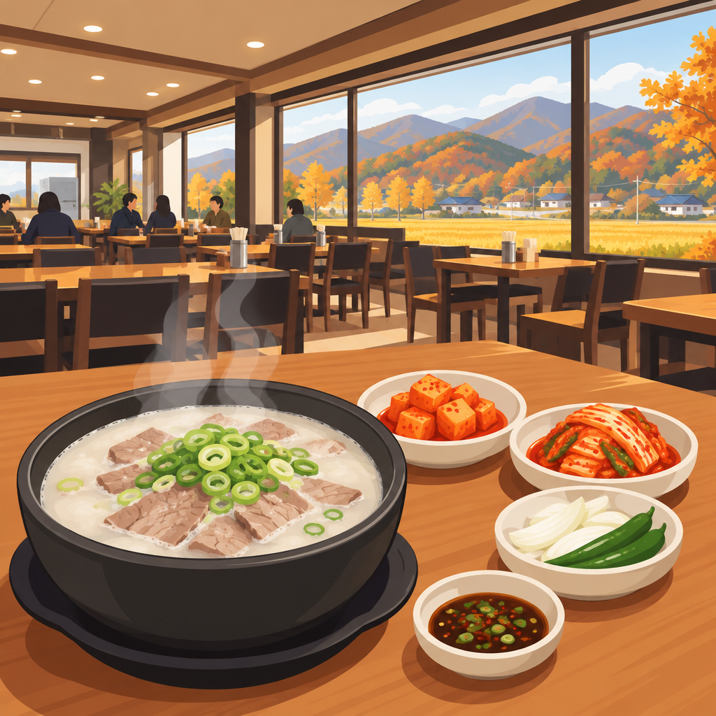 곤지암 최미자소머리국밥 소머리국밥 한 그릇