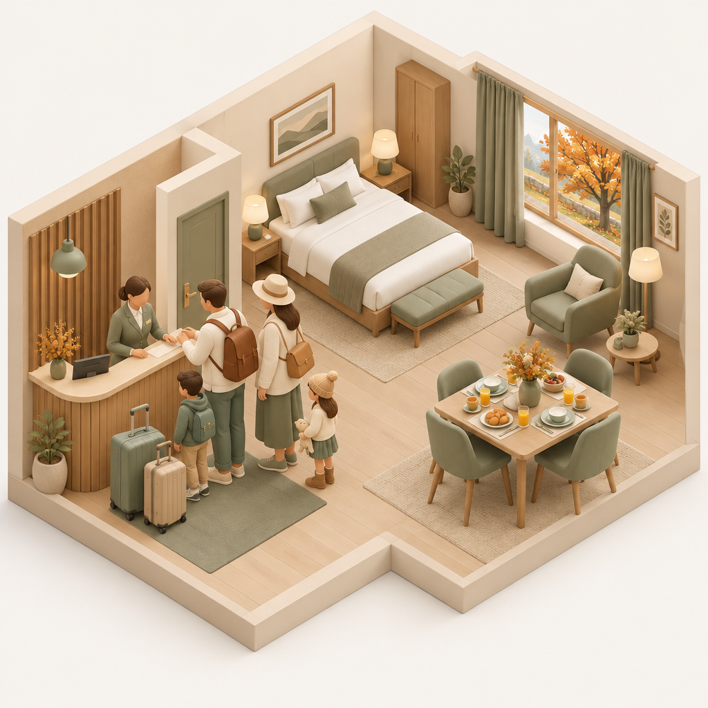 [프로모션] 켄싱턴 뭉쳐야 간다, 10개 지점 1박+조식 4인 139,900원~